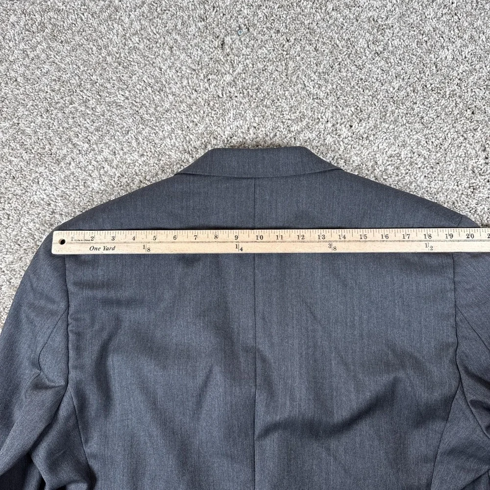 Jos A Bank‎ Blazer Mens 41L Gray Wool Signature Collection Sport Coat Jacket